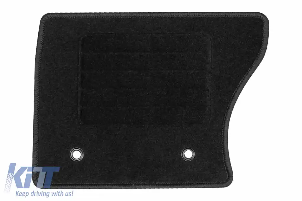 Mochete textile de la Rigum potrivite pentru Land Rover Discovery după 2017, set de 4 bucăți, negru-image-6245784