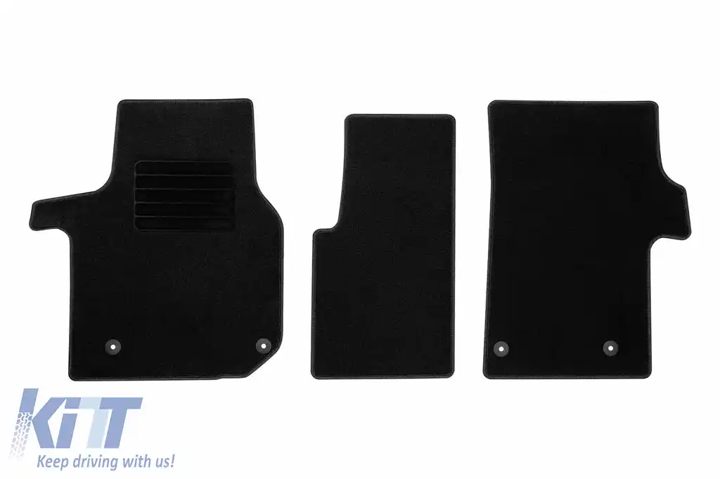 Mochete textile de la Rigum potrivite pentru MAN TGE după 2017, set de 2 bucăți, negru