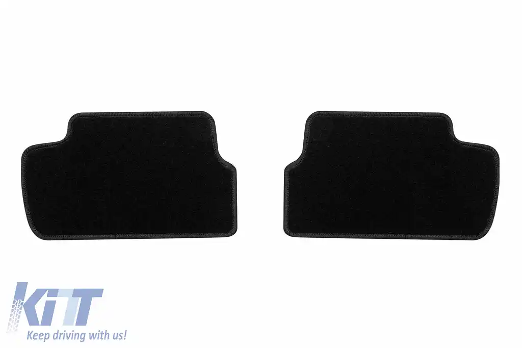 Mochete textile de la Rigum potrivite pentru Mini Cooper cu 3 uși după 2013, set de 4 piese, negru-image-6244640