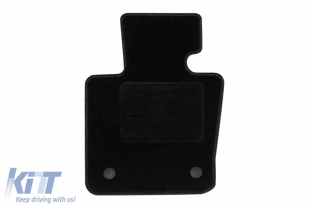 Mochete textile de la Rigum potrivite pentru Mini Cooper cu 5 uși după 2013, set de 4 bucăți, negru-image-6246726