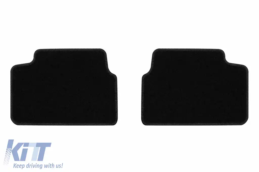 Mochete textile de la Rigum potrivite pentru Mini Cooper cu 5 uși după 2013, set de 4 bucăți, negru-image-6246728