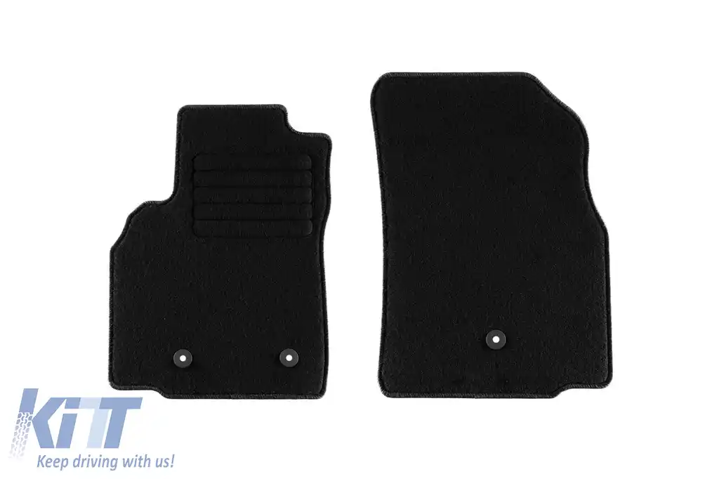 Mochete textile de la Rigum potrivite pentru Opel Karl 2015-2019, set de 4 bucăți, negru-image-6248110