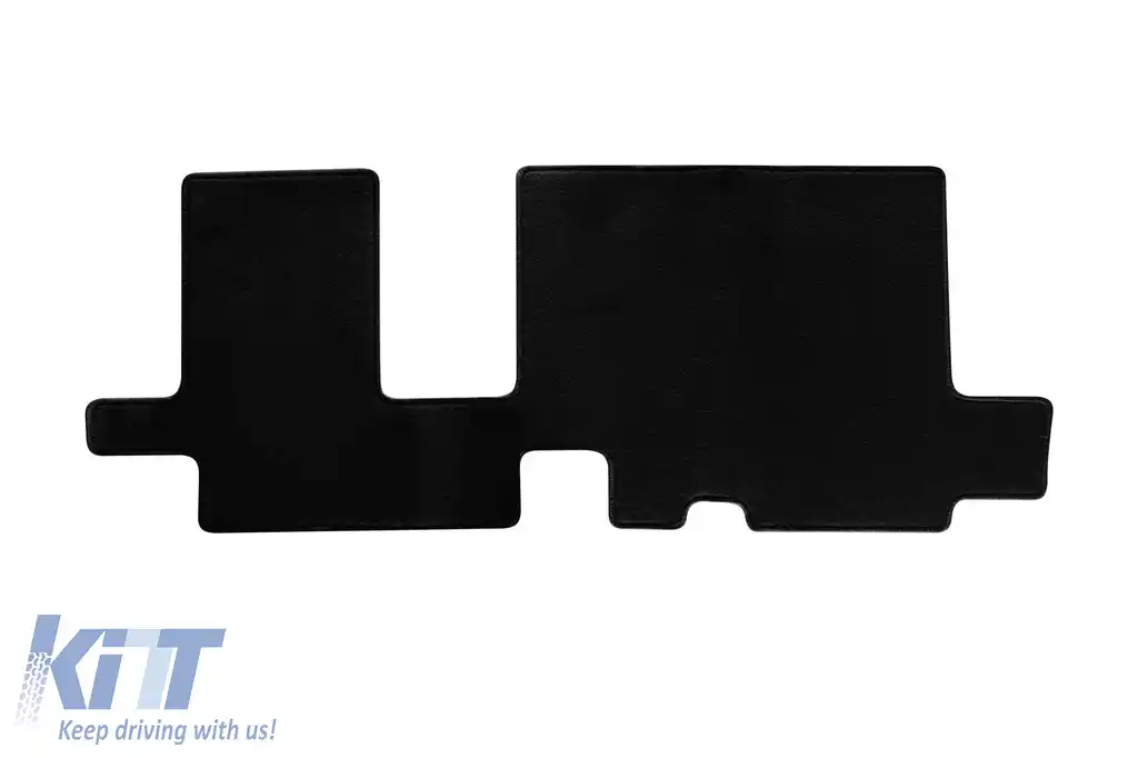 Mochete textile de la Rigum potrivite pentru Hyundai Staria după 2022, cu 9 locuri, pentru scaunele din rândul 2 și 3, set de 3 piese, negru-image-6243961