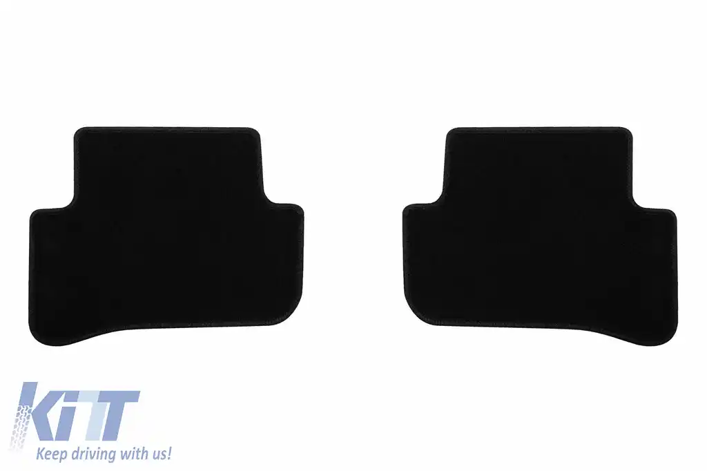 Mochete textile de la Rigum potrivite pentru Mercedes C class W205 2013-2020, set de 4 bucăți, negru-image-6244231