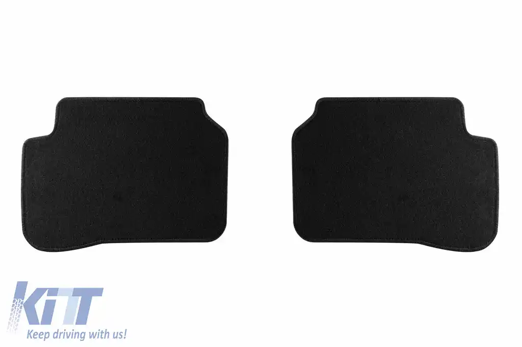 Mochete textile de la Rigum potrivite pentru Volkswagen Passat B6, B7 2005-2014, set de 4 bucăți, negru-image-6244387