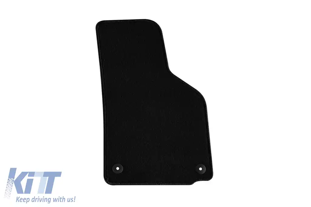 Mochete textile de la Rigum potrivite pentru Volkswagen Golf 5 2004-2008, Golf 6 2009-2013, Jetta 2005-2011, set de 4 bucăți, negru-image-6244413