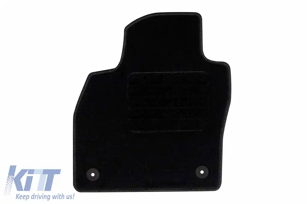 Mochete textile de la Rigum potrivite pentru Volkswagen Polo după 2017, set de 4 bucăți, negru-image-6244438