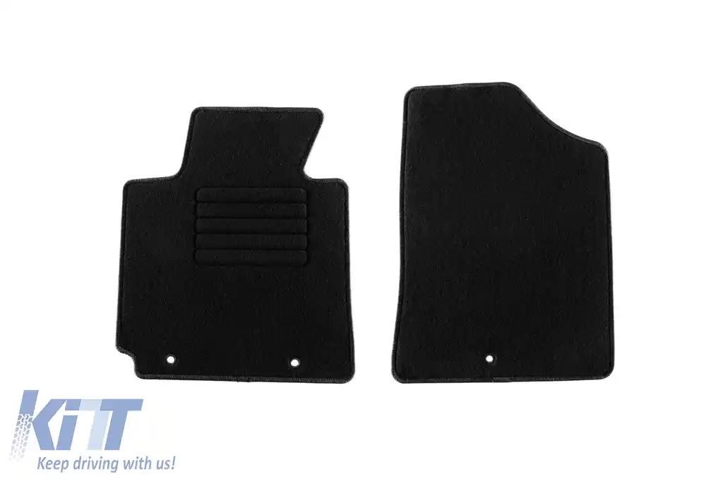 Mochete textile de la Rigum potrivite pentru Hyundai Veloster după 2011, set de 4 bucăți, negru-image-6244612