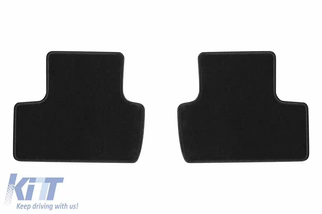 Mochete textile de la Rigum potrivite pentru Volvo XC60 după 2017, set de 4 bucăți, negru-image-6244828