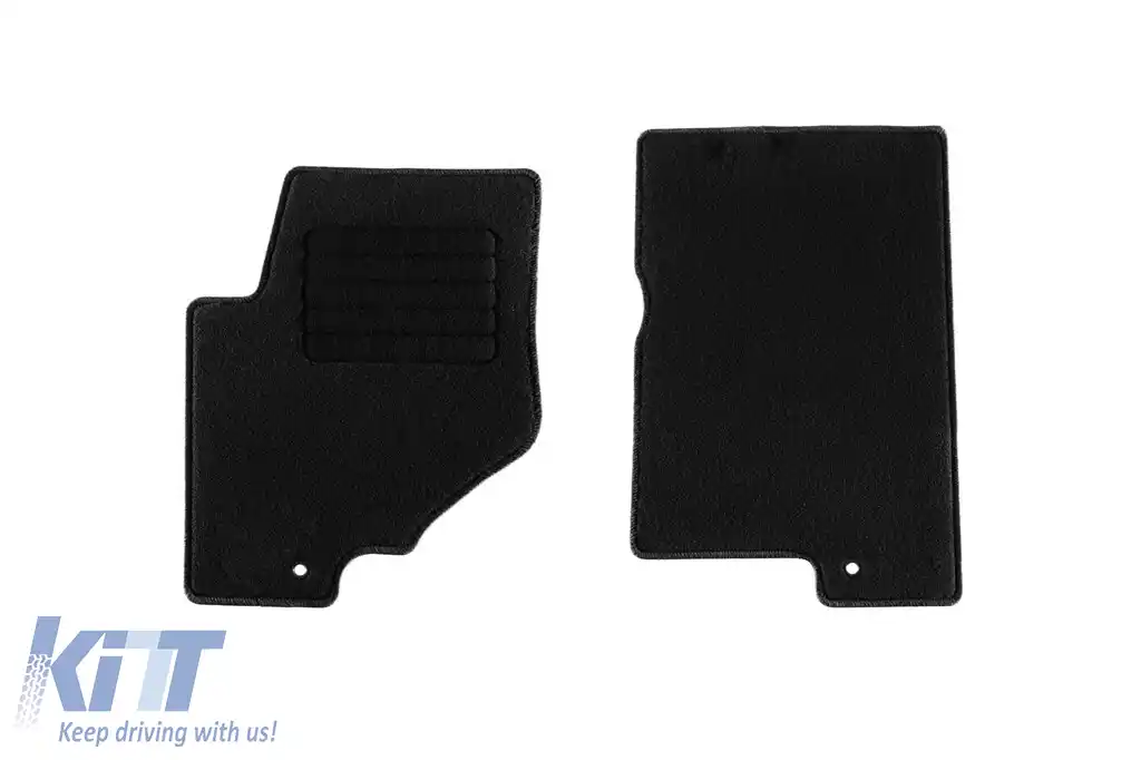 Mochete textile de la Rigum potrivite pentru Ssangyong Rexton, Musso după 2017, set de 4 bucăți, negru-image-6244840