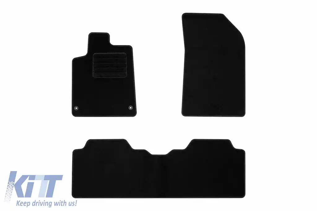 Mochete textile de la Rigum potrivite pentru Citroen C5 2002-2008, set de 4 bucăți, negru