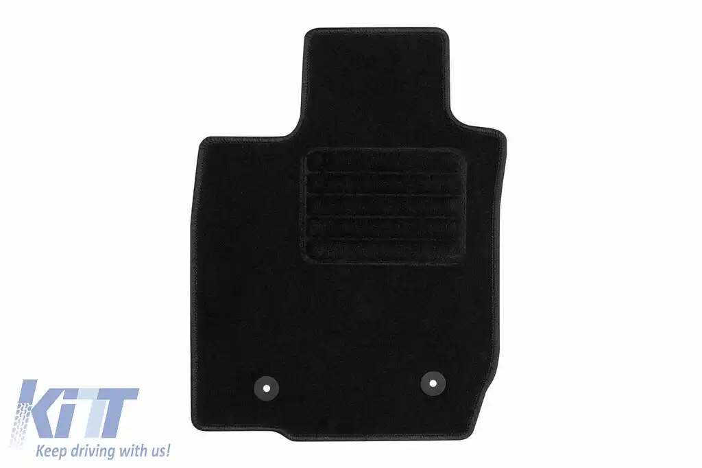 Mochete textile de la Rigum potrivite pentru Dacia Logan 2007-2013 2m, set de 2 bucăți, negru-image-6244960