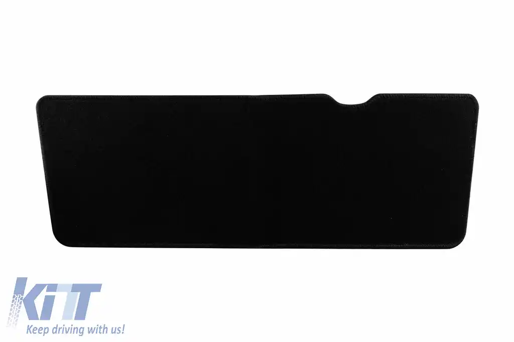 Mochete textile de la Rigum potrivite pentru Dacia Logan 2007-2013 cu 7 locuri, set de 5 piese, negru-image-6244969