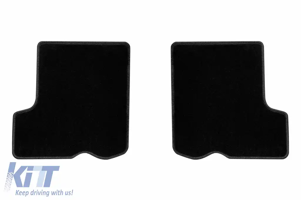 Mochete textile de la Rigum potrivite pentru Dacia Sandero 2008-2013, set de 4 bucăți, negru-image-6244990