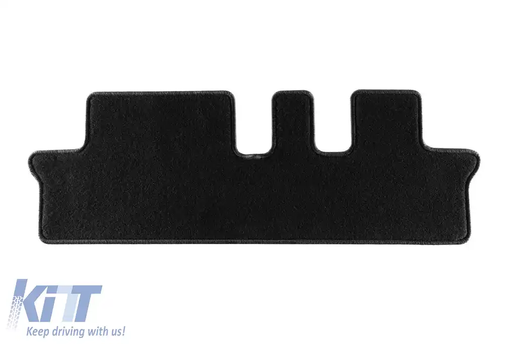 Mochete textile de la Rigum potrivite pentru Chevrolet Orlando după 2011, cu 7 locuri, set de 5 piese, negru-image-6245548