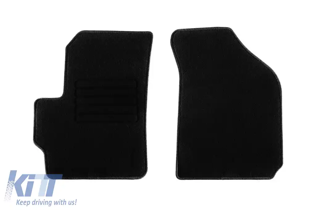 Mochete textile de la Rigum potrivite pentru Chevrolet Spark 2005-2010, set de 4 bucăți, negru-image-6245553