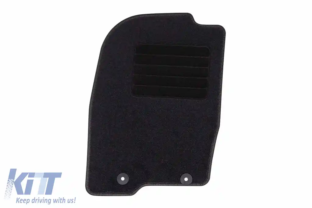 Mochete textile de la Rigum potrivite pentru Mazda 2 2002-2007, set de 4 bucăți, negru-image-6245791