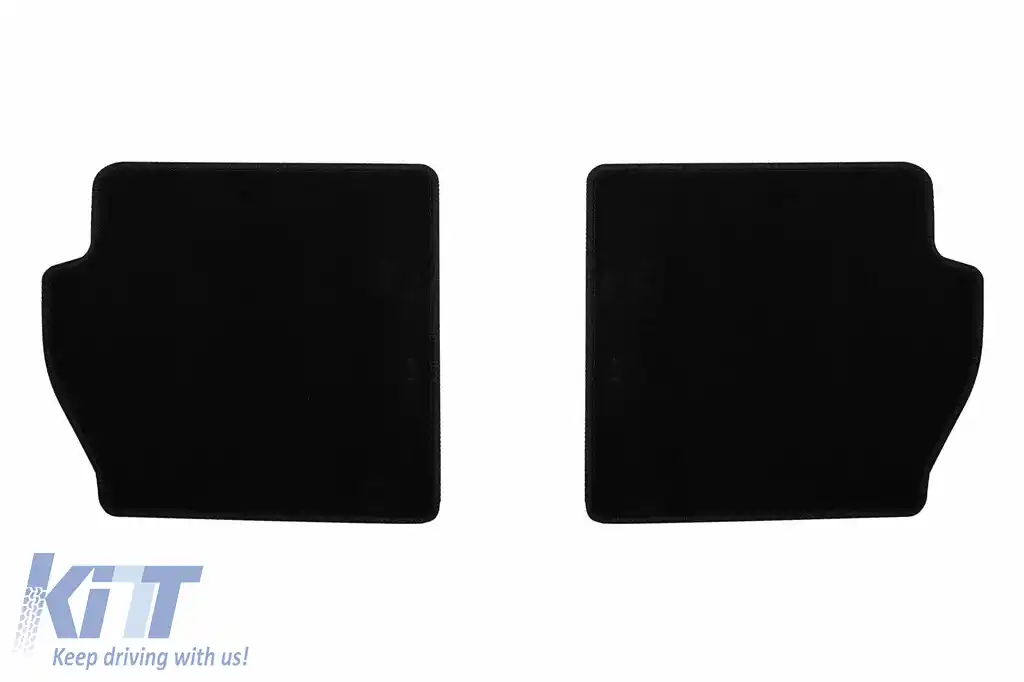 Mochete textile de la Rigum potrivite pentru Mazda 2 2007-2015, set de 4 bucăți, negru-image-6245800