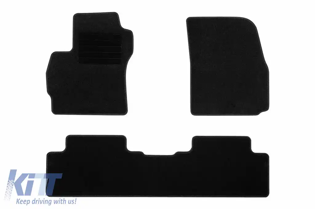 Mochete textile de la Rigum potrivite pentru Mazda 5 2006-2011, set de 4 bucăți, negru