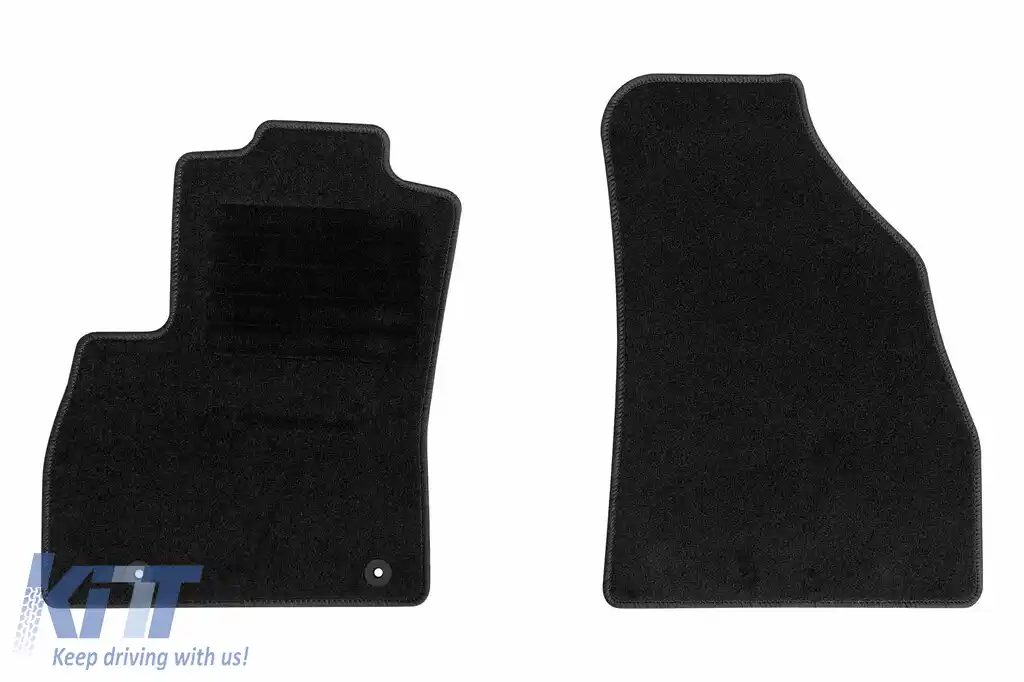 Mochete textile de la Rigum potrivite pentru Citroen Nemo 2008-2015, set de 2 bucăți, negru