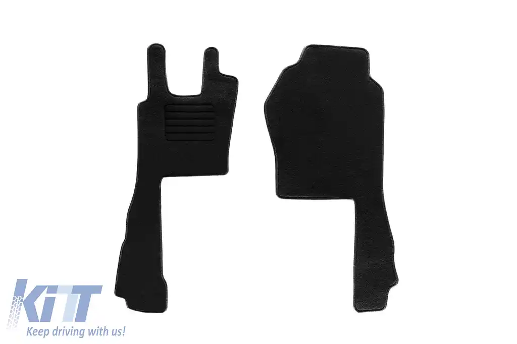 Mochete textile de la Rigum potrivite pentru Scania R după 2004, set de 2 bucăți, negru