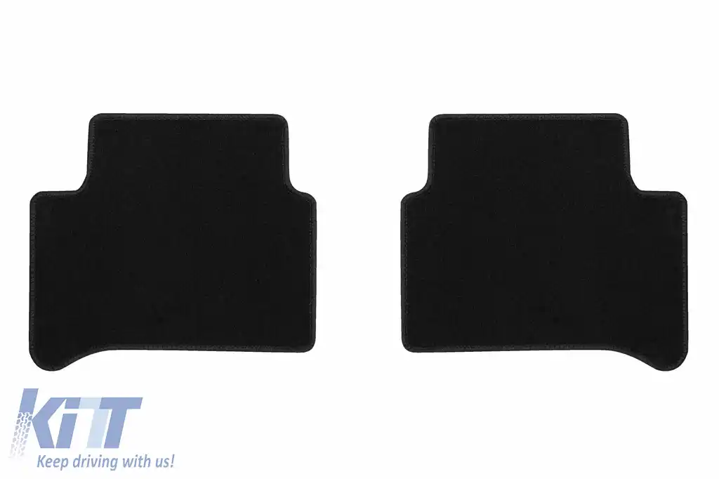 Mochete textile de la Rigum potrivite pentru Mercedes CLS 2002-2010, clasa E W211 2002-2009, set de 4 bucăți, negru-image-6245960