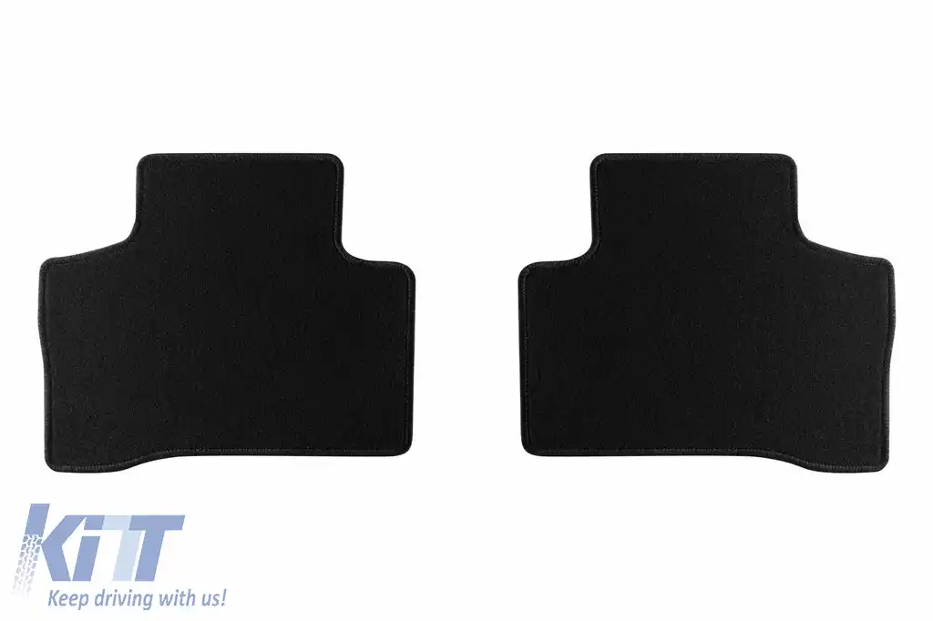 Mochete textile de la Rigum potrivite pentru Mercedes EQC după 2019, set de 4 bucăți, negru-image-6245981