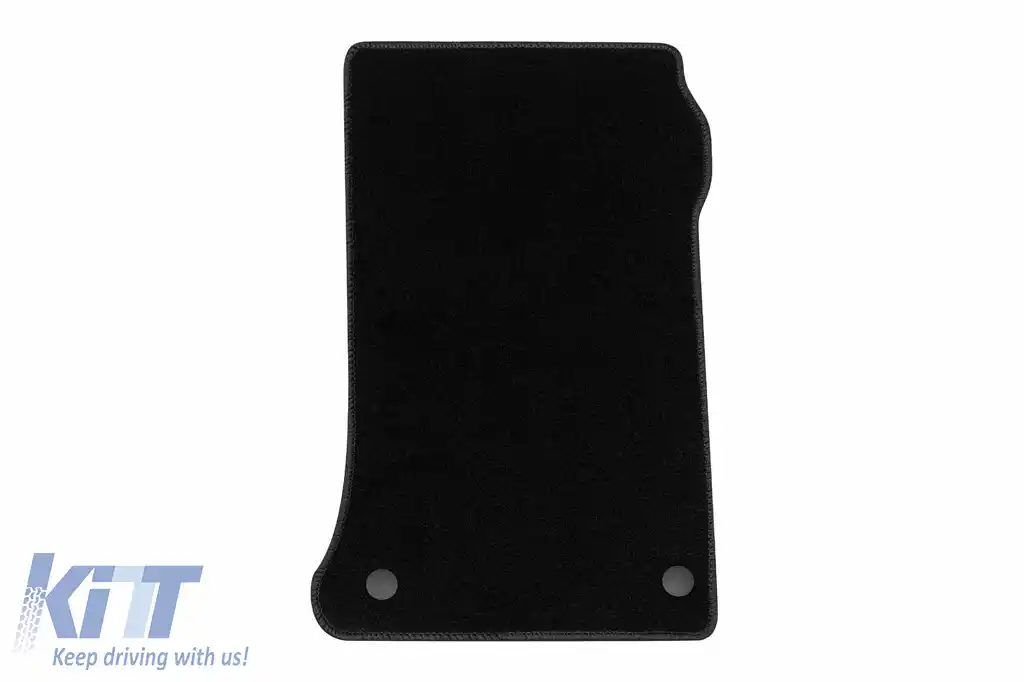 Mochete textile de la Rigum potrivite pentru Mercedes GLK X204 2008-2015, set de 4 bucăți, negru-image-6245987