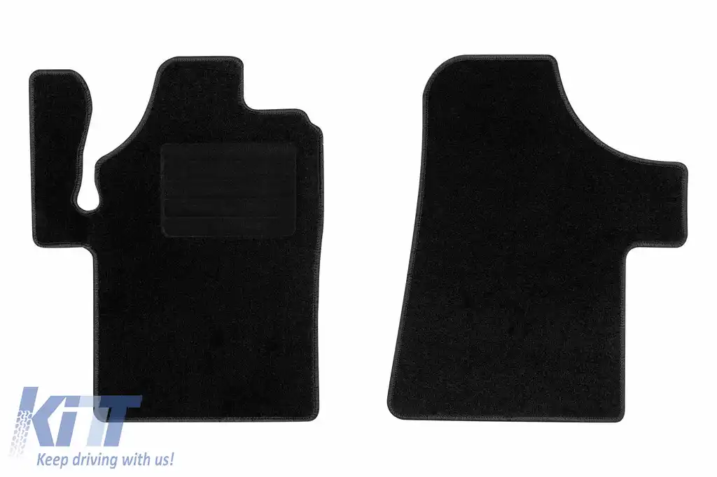 Mochete textile de la Rigum potrivite pentru Mercedes Viano 2003-2014, set de 4 bucăți, negru