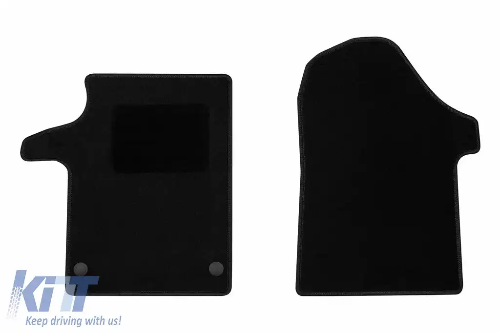 Mochete textile de la Rigum potrivite pentru Mercedes V class W447 după 2014, set de 4 bucăți, negru