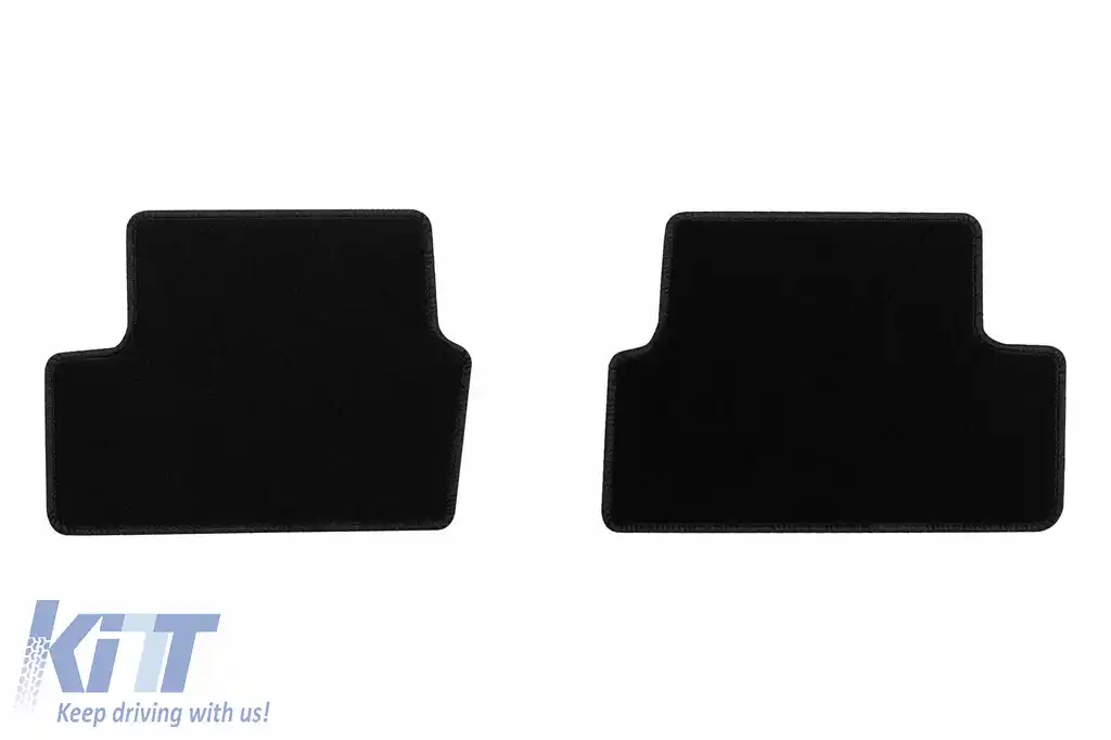 Mochete textile de la Rigum potrivite pentru Nissan Qashqai 2007-2014, set de 4 bucăți, negru-image-6246194