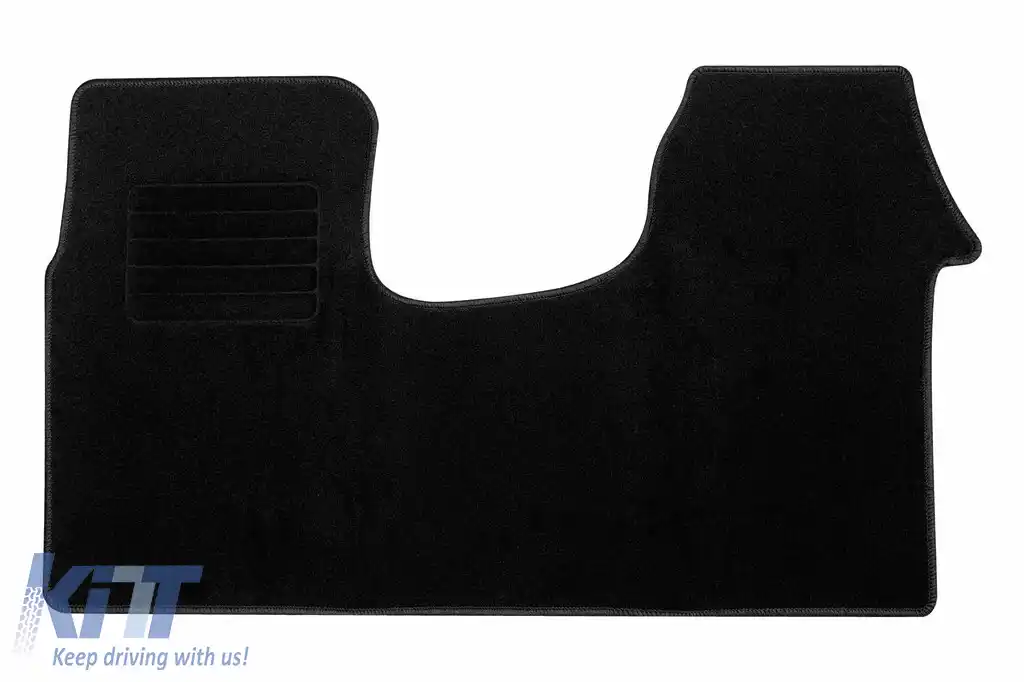 Mochete textile de la Rigum potrivite pentru Nissan Primastar 2002-2016 2/3m, set de 4 bucăți, negru