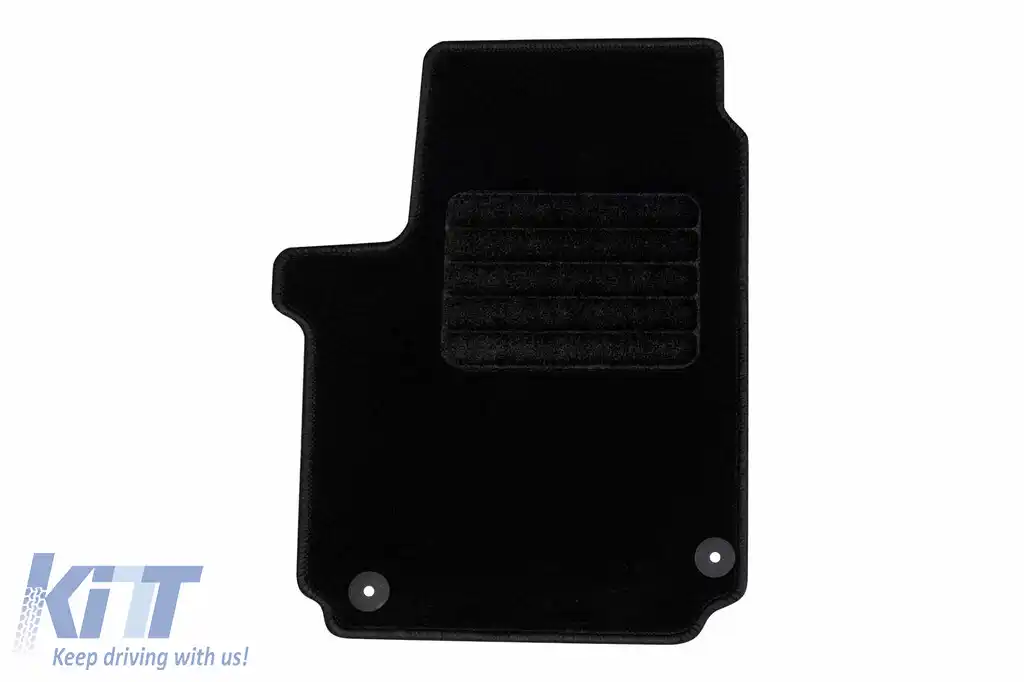 Mochete textile de la Rigum potrivite pentru Volkswagen Amarok 2010-2020, set de 4 bucăți, negru-image-6246359