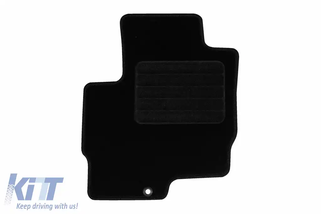 Mochete textile de la Rigum potrivite pentru Mitsubishi Colt 2004-2012 5 uși, set de 4 bucăți, negru-image-6246407