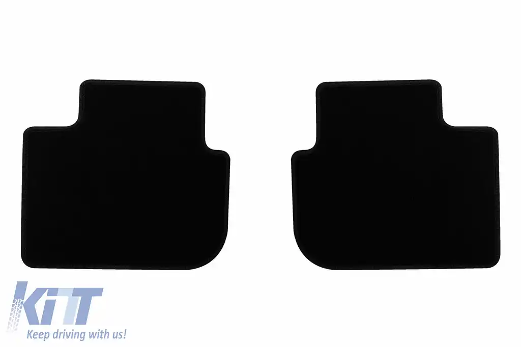 Mochete textile de la Rigum potrivite pentru Mitsubishi Colt 2004-2012 5 uși, set de 4 bucăți, negru-image-6246409