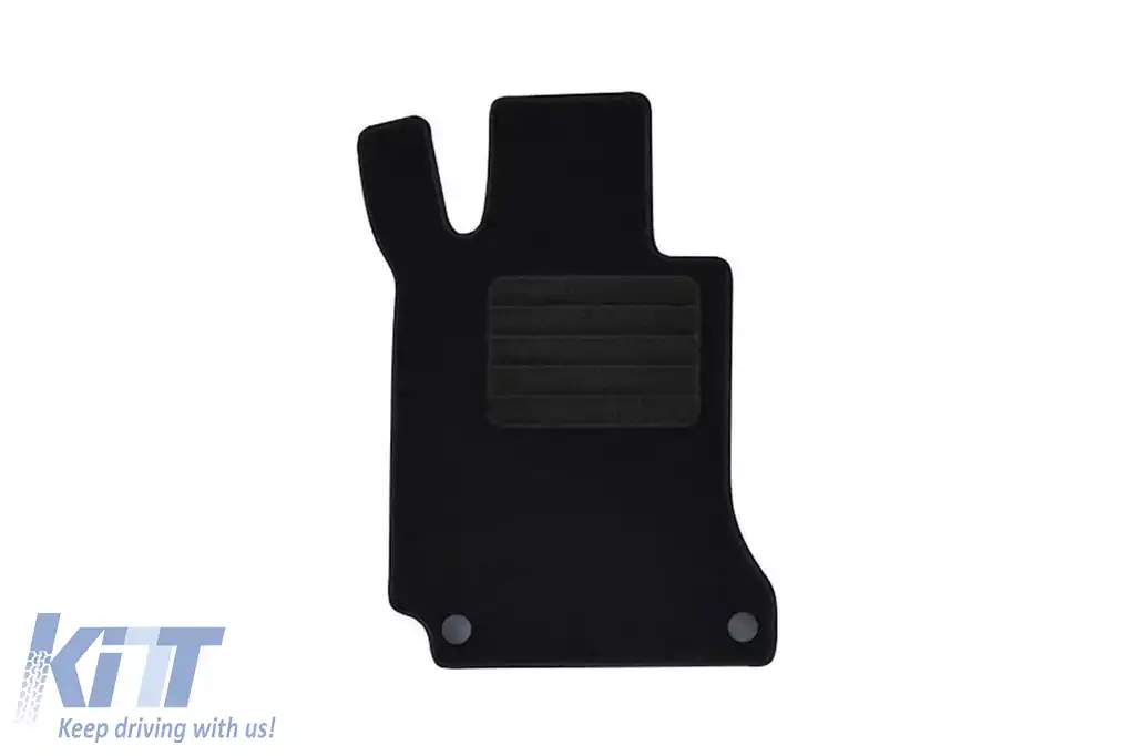 Mochete textile de la Rigum potrivite pentru Mercedes C class W204 2007-2014, set de 4 bucăți, negru-image-6246746