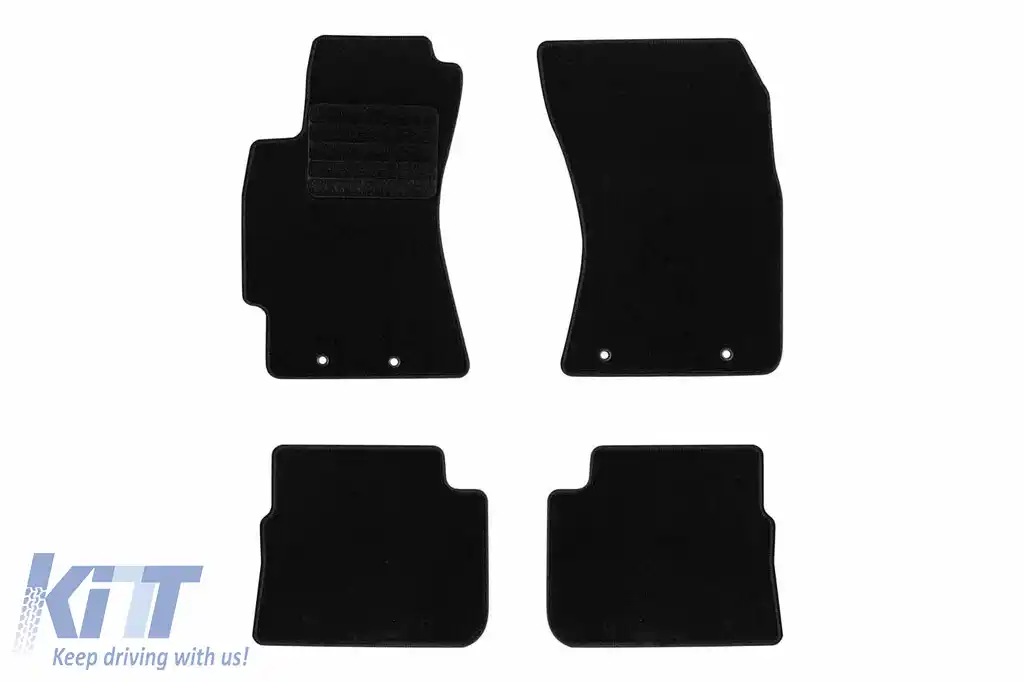 Mochete textile de la Rigum potrivite pentru Subaru Forester 2008-2013, set de 4 bucăți, negru