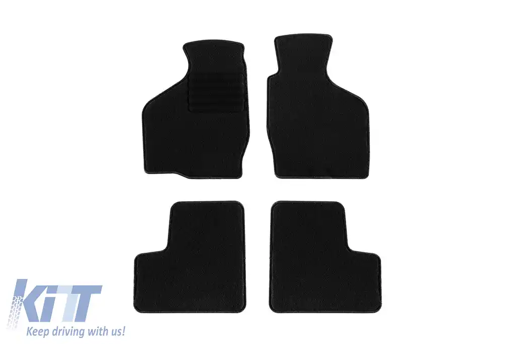 Mochete textile de la Rigum potrivite pentru Suzuki Ignis 2001-2003, set de 4 bucăți, negru