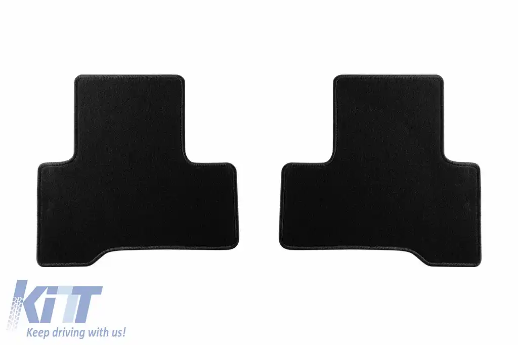 Mochete textile de la Rigum potrivite pentru Suzuki Grand Vitara 3 uși 2005-2015, set de 4 bucăți, negru-image-6246863