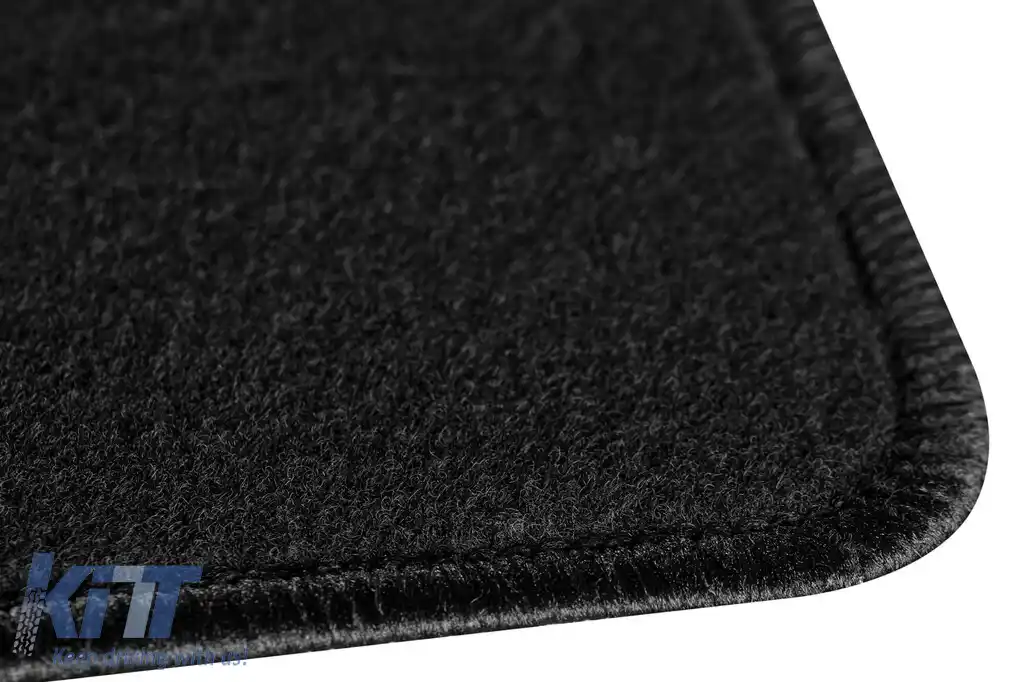 Mochete textile de la Rigum potrivite pentru Toyota Hilux 2005-2016 cu cabina simplă, set de 4 bucăți, negru-image-6246981