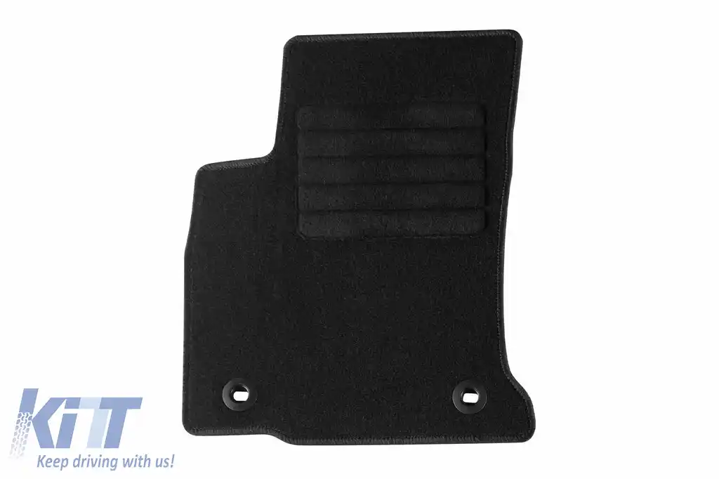 Mochete textile de la Rigum potrivite pentru Toyota Hilux după 2016, cu cabină dublă, set de 4 piese, negru-image-6246983
