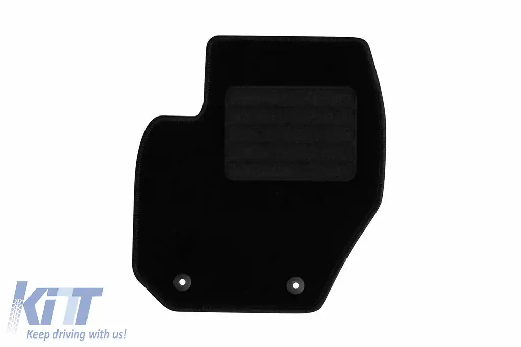 Mochete textile de la Rigum potrivite pentru Volvo S60 2011-2018, set de 4 bucăți, negru-image-6247039