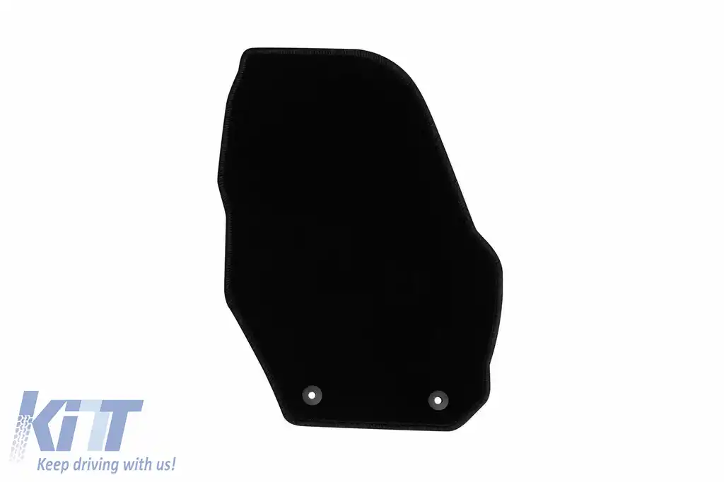 Mochete textile de la Rigum potrivite pentru Volvo S60 2011-2018, set de 4 bucăți, negru-image-6247040