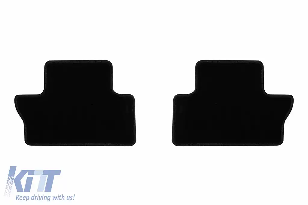 Mochete textile de la Rigum potrivite pentru Volvo S60 2011-2018, set de 4 bucăți, negru-image-6247041