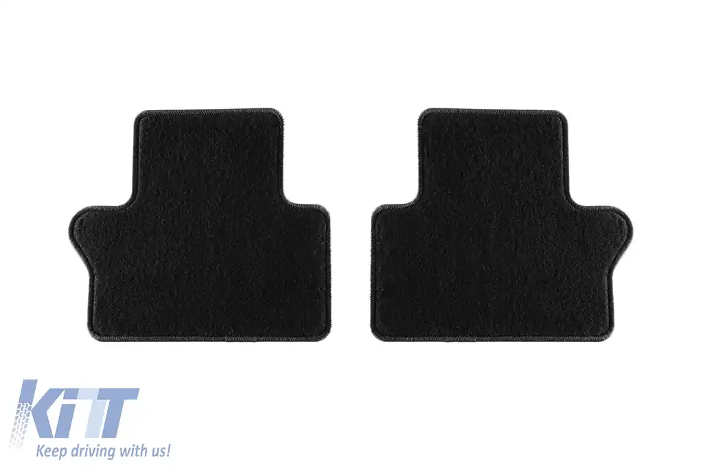 Mochete textile de la Rigum potrivite pentru Volvo V70 2008-2016, set de 4 bucăți, negru-image-6247061