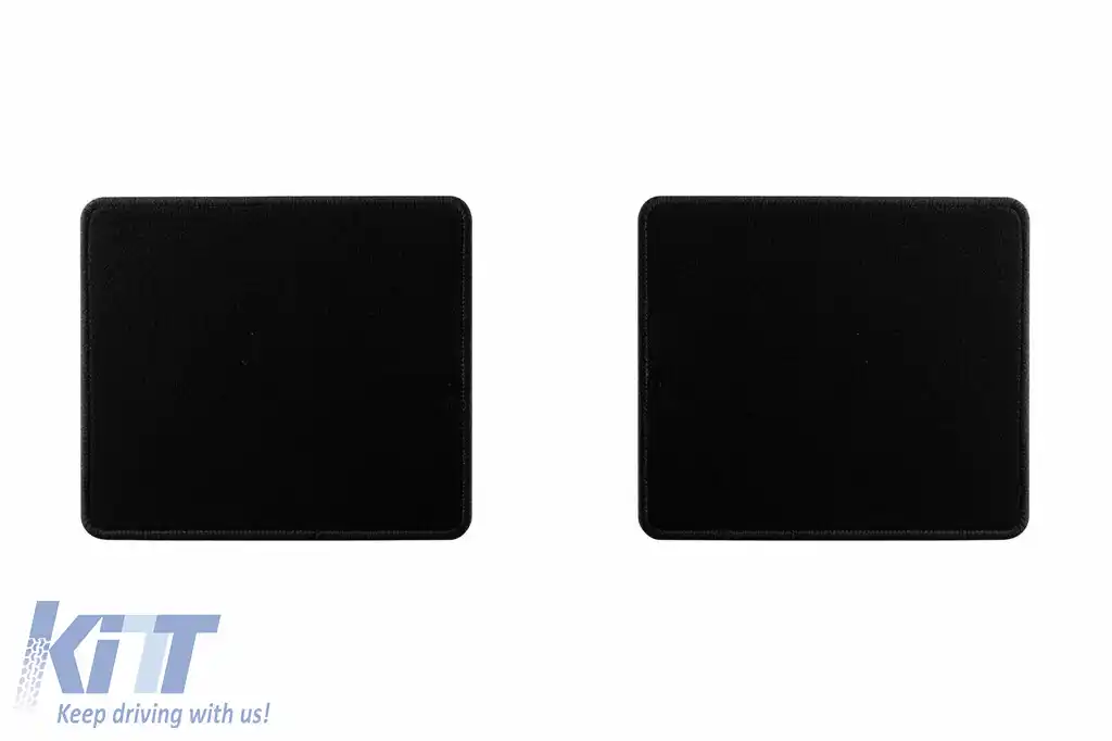 Mochete textile de la Rigum potrivite pentru Volkswagen Golf II 1984-1991, set de 4 bucăți, negru-image-6247123