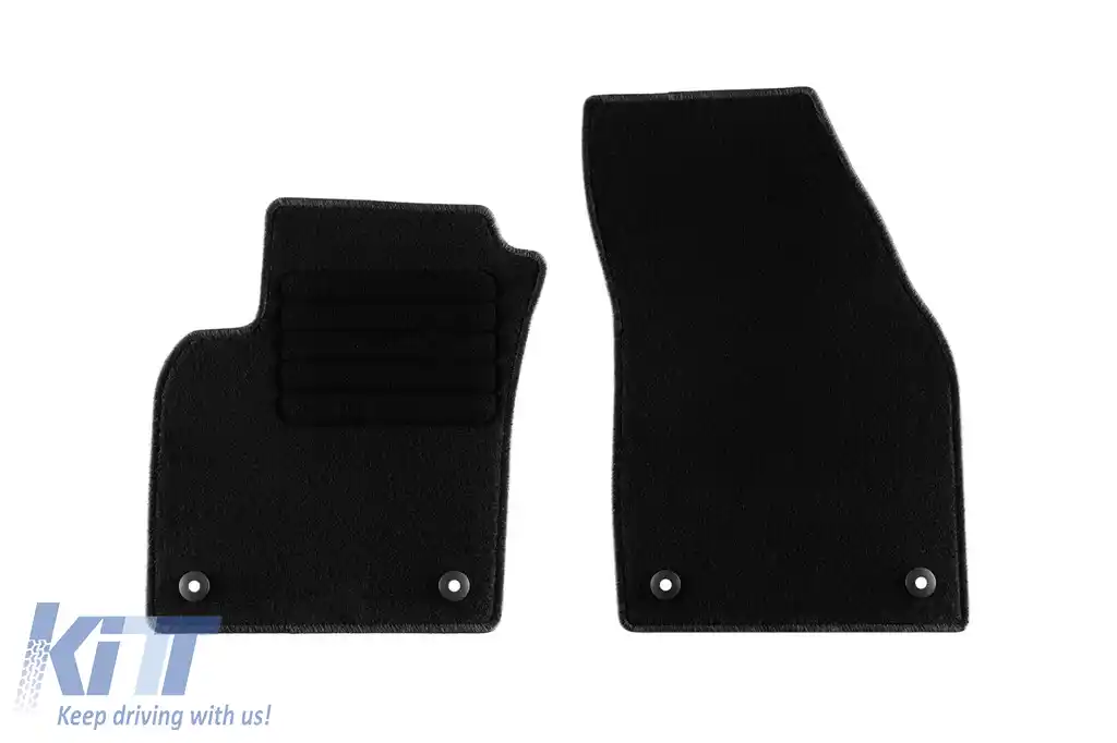 Mochete textile de la Rigum potrivite pentru Volvo C30 2006-2010, set de 4 bucăți, negru-image-6247142