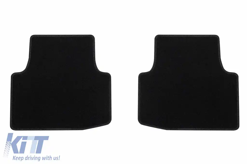 Mochete textile de la Rigum potrivite pentru Volkswagen Passat B8 după 2014, set de 4 bucăți, negru-image-6247187