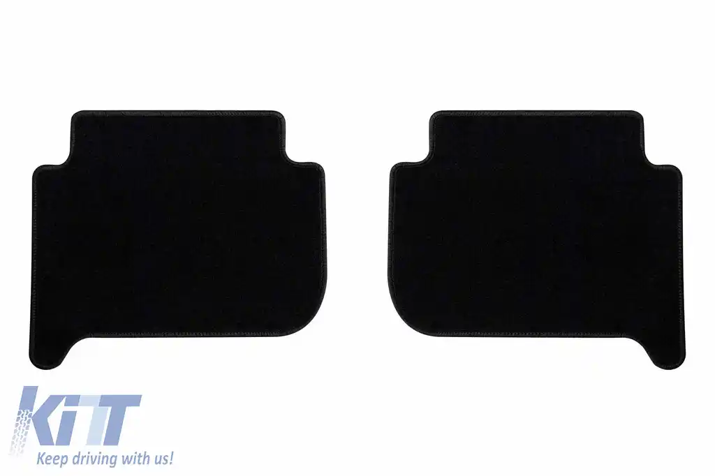 Mochete textile de la Rigum potrivite pentru Volkswagen Touran 2003-2015, set de 4 bucăți, negru-image-6247232