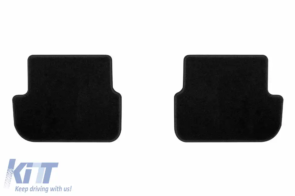 Mochete textile de la Rigum potrivite pentru Dacia Sandero după 2021, set de 4 bucăți, negru-image-6247239